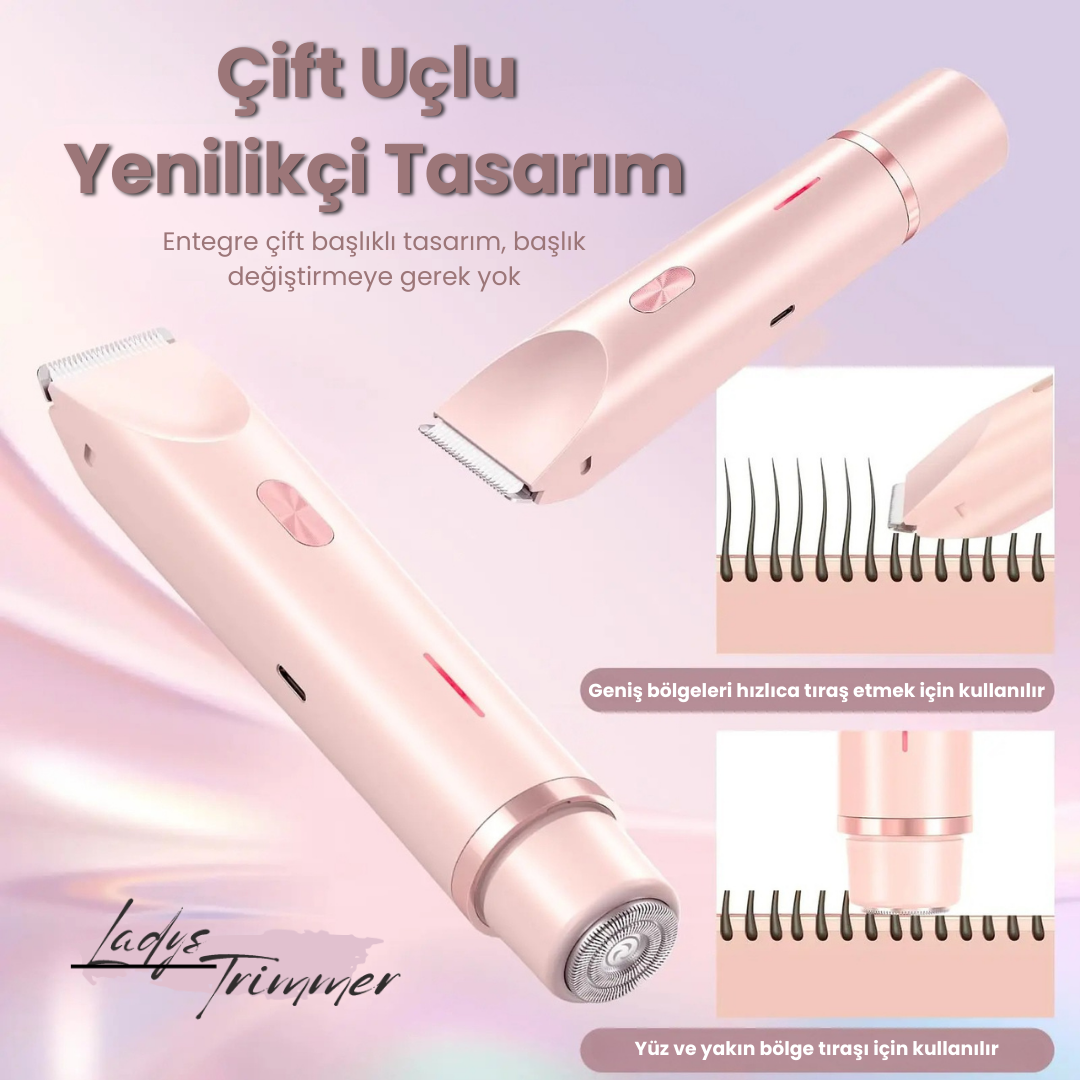 Kadınlara Özel Pürüzsüz Tıraş Makinesi